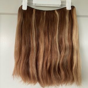 Hidden Crown Halo Extensions 14” #4/613 Medium Brown / Blonde Highlights